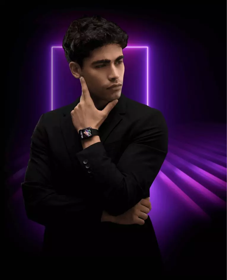 Noise ColorFit Ultra 2 LE Smartwatch with 1.78" Always On AMOLED Display, Best in Class Resolution, 100+ Watch Faces, Quick Replies, SpO2 & 24*7 Heart Rate Tracking | zopic