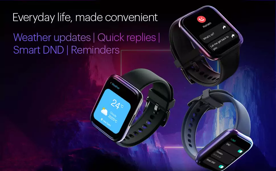 Noise ColorFit Ultra 2 LE Smartwatch with 1.78" Always On AMOLED Display, Best in Class Resolution, 100+ Watch Faces, Quick Replies, SpO2 & 24*7 Heart Rate Tracking | zopic