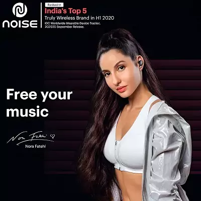 noise earbuds nora fatehi banner zopic 4893