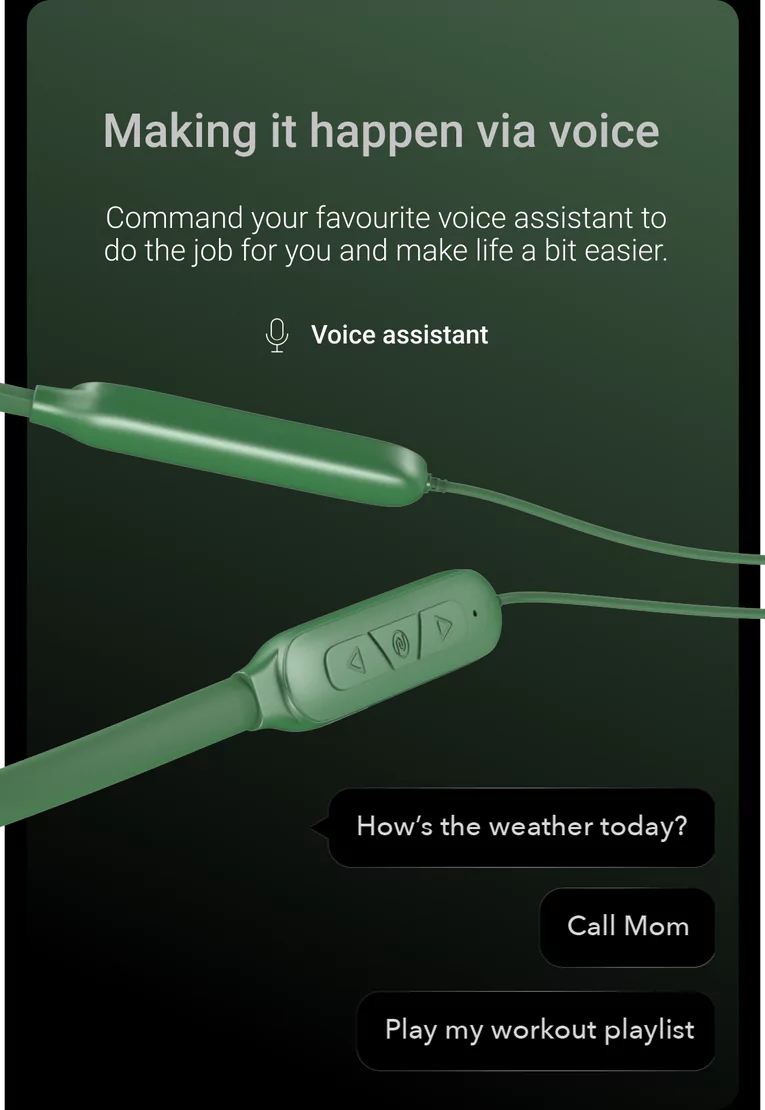 Noise Nerve Pro Neckband with upto 35 hrs of playtime, ESR, Instacharge and Bluetooth v5.2 Bluetooth Headset, 10min=10Hours Playtime, IPX5 | zopic