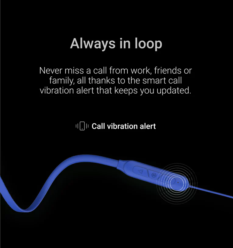 Noise Nerve Pro Neckband with upto 35 hrs of playtime, ESR, Instacharge and Bluetooth v5.2 Bluetooth Headset, 10min=10Hours Playtime, IPX5 | zopic