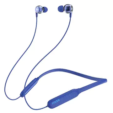 Noise Nerve Neckband With Mic Charging time 60 Minutes Upto 25 hours Playtime 8 mins of charge gives 8 hours playtime 10mm Drivers IPX5