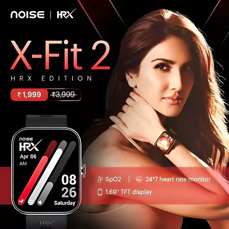 noise x fit 2 hrx smartwatch vaani kapoor zopic