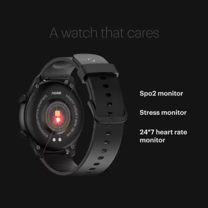 Noise Evolve 2 Smartwatch AMOLED with 42mm Dial Size, Customisable and cloud-based watch faces, 3 Atm water resistant, Fast charge, Battery Upto 7 Days | zopic