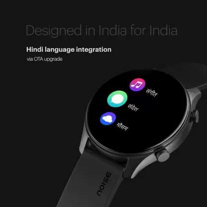 Noise Evolve 2 Smartwatch AMOLED with 42mm Dial Size, Customisable and cloud-based watch faces, 3 Atm water resistant, Fast charge, Battery Upto 7 Days | zopic