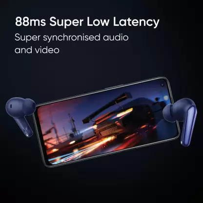 realme Buds Air 3 Neo TWS Earbuds with up to 30 H Playback & Fast Charge Bluetooth, 10mm Bass Boost Drivers, Dolby Audio, IPX5 Resistant, Gaming Mode | zopic
