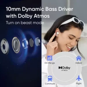 realme Buds Air 3 Neo TWS Earbuds with up to 30 H Playback & Fast Charge Bluetooth, 10mm Bass Boost Drivers, Dolby Audio, IPX5 Resistant, Gaming Mode