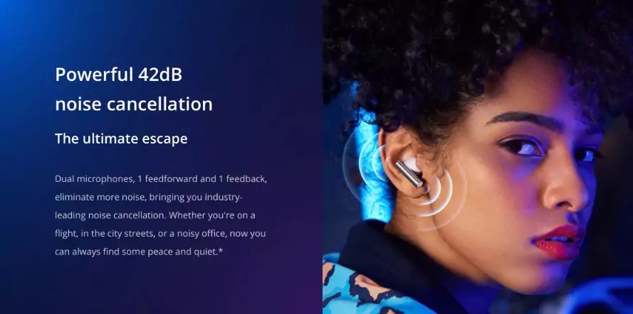 realme Buds Air 3 TWS Earbuds Battery 30 H Fast Charge & Active Noise Cancellation (ANC) Bluetooth Headset True Wireless, Charging time 1 H | zopic