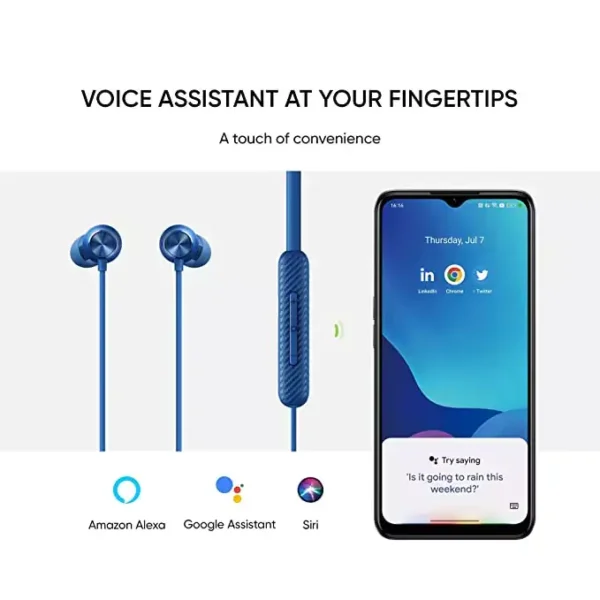 realme Buds Wireless 2S Neckband with 24Hrs Total Playback, Dual Device Switching & Type C Fast Charge, Super Low Latency Gaming Mode | zopic