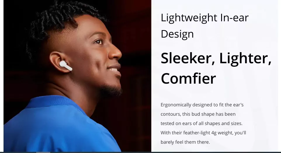 realme Techlife Buds T100 Earbuds with up to 28 Hours Playback & AI ENC for Calls Bluetooth Headset True Wireless, Gaming Mode, Instant Connection | zopic