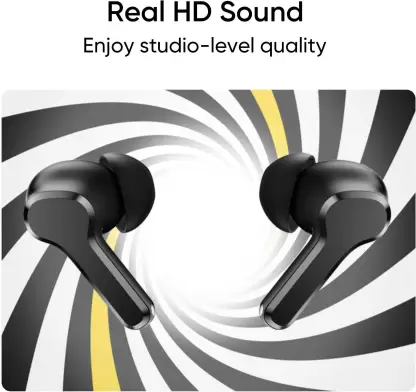realme Techlife Buds T100 Earbuds with up to 28 Hours Playback & AI ENC for Calls Bluetooth Headset True Wireless, Gaming Mode, Instant Connection | zopic