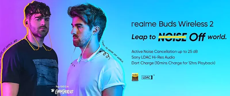 realme buds 2 wireless neckband banner zopic 8932 Realme Smartwatch Online Calling Zopic