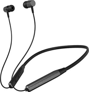 Zebronics Zeb Evolve Neckband Wireless Bluetooth in Ear, 17H Playback, Rapid Charge, Dual Pairing, Magnetic earpiece,Voice Assistant with Mic