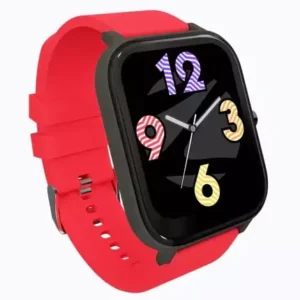 Zebronics ZEB FIT8220CH Smartwatch with 4.3cm Large Square Touch Display, IP68 Waterproof, Heart Rate, 12 Sports Mode, Caller ID, All Notifications