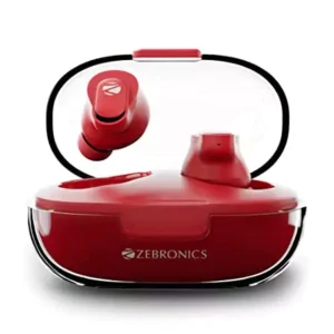 Zebronics Zeb Sound Bomb N2 TWS Earbuds with 50ms Low Latency Gaming, ENC, Voice Assistant, Splash Proof, up to 12H Backup, Call Function and Type C | zopic