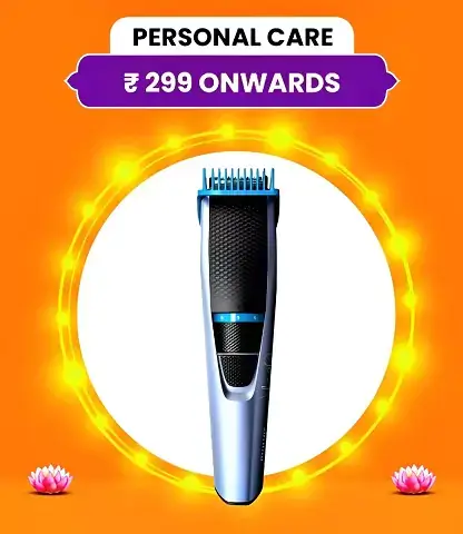 trimmer grooming zopic festive sale diwali navratri offer banner