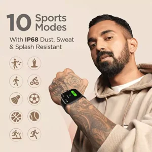 boAt Wave Style with 1.69 Square HD Display, HR & SpO2 Monitoring, 7 Days Battery Life, Multiple Watch Faces, Crest App Health Ecosystem, Multiple Sports Modes, IP68 | zopic