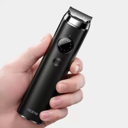 realme Trimmer Plus, Runtime 120 Minutes Trimmer for Men (Black) Blade Material: Stainless Steel, Trimming Range: 0.5 - 20 mm, 120 mins battery run time, 40 length settings, Gender: Men, For Body Grooming, Beard & Moustache | zopic