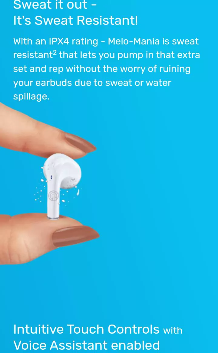 zopic fingers melo mania earbuds white zopic white color