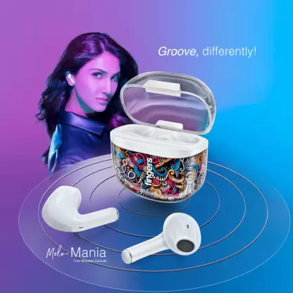 Fingers Melo Mania Earbuds TWS with 25 H Playback White