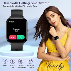pTron Force X11 Bluetooth Calling Smartwatch with 1.7″ Full Touch Color Display, Real 24/7 Heart Rate Tracking, 7Days Runtime