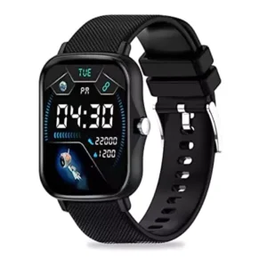 zopic PTron Force X10e Smartwatch black color with 1.7" Full Touch Color Display, 24/7 Heart Rate Tracking, SpO2, Multiple Faces, 10-12 Days Runtime, Sleep/Health/Fitness Trackers & IP68 Waterproof