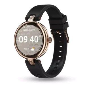 zopic Pebble Venus Smartwatch black color for Women with Advance Bluetooth Calling, Multiple Sports Mode, Female Health Suite, Multiple Watch Faces, SPO2