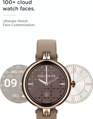 zopic Pebble Venus Smartwatch for Women with Advance Bluetooth Calling, Multiple Sports Mode, Female Health Suite, Multiple Watch Faces, SPO2