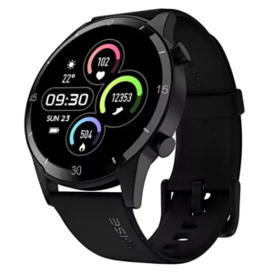 zopic Noise Agile 2 Buzz Bluetooth Calling Smart Watch with 1.28" TFT Display,Dual Button,in-Built Mic & Speaker,AI Voice Assistant, Health Suite,in-Built Games, 100 Watch Faces-(Jet Black)