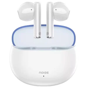 zopic Noise Newly Launched Air Buds 2 white color Truly Wireless Earbuds with 40-Hours of Playtime, Instacharge(10-min Charge=240-min Playtime), Quad Mic with ENC, 13 mm Driver, and BT v5.3