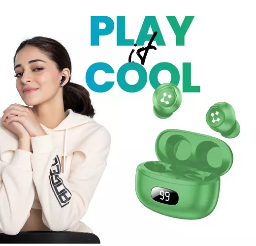 Lyne CoolPods 12 earbuds (3) white color