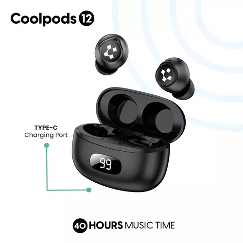 Lyne CoolPods 12 earbuds (3) white color