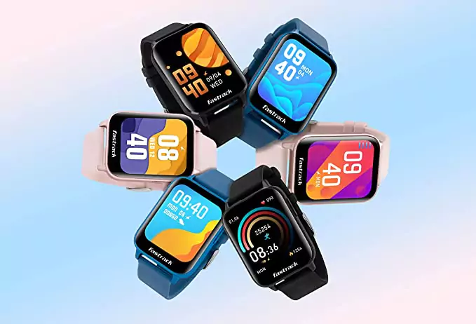zopic Fastrack Reflex Curv Unisex Activity Tracker black color Smartwatch, 2.5D Curved Display, AI-Enabled Coach, Multiple Sports Mode, (1)