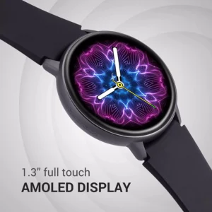 Fastrack Reflex Play Smartwatch AMOLED Display with AOD Premium Metallic Body Animated Watch faces in-Built Games BP & Sleep Monitor 24×7 HRM SpO2 Multiple Sports Modes Upto 7 Day Batte