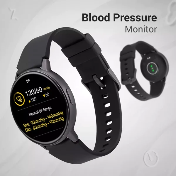 zopic Fastrack Reflex Play Smartwatch AMOLED Display Smart Watch with AODPremium Metallic BodyAnimated Watchfacesin-Built GamesBP & Sleep Monitor24x7 HRMSpO2Multiple Sports ModesUpto 7 Day Batte (3)