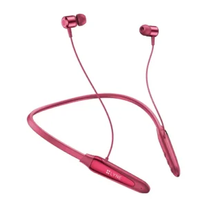 Lyne Rover 15 Neckband 24 Hours Playtime, Dual Pairing, 10mm Drivers, Best Comfort pink color