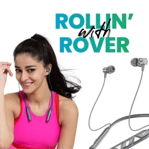 Lyne Rover 2 Neckband 30 Hours Playtime, Dual Pairing, 10mm Driver, Best Comfort