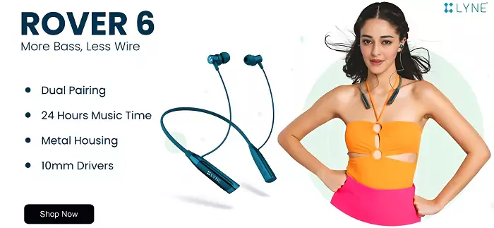 zopic-lyne-rover-6-neckband-earphone-ananya-pandey-best-price-new-latest-green-black-blue-color