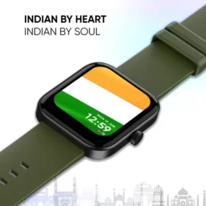 Mivi Model E Smartwatch 1.69″ Display, 7-Day Battery Life , Spo2, Heart Rate Monitor