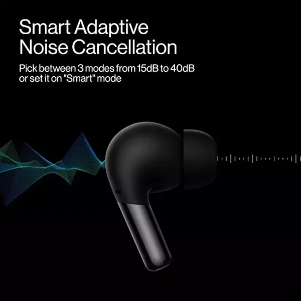 zopic OnePlus Buds Pro Earbuds Bluetooth Truly Wireless in Ear with mic, Smart Adaptive Noise Cancellation, 10 Minutes Warp Charge, Upto 38 Hours Battery, Zen Mode, Bluetooth 5.2v