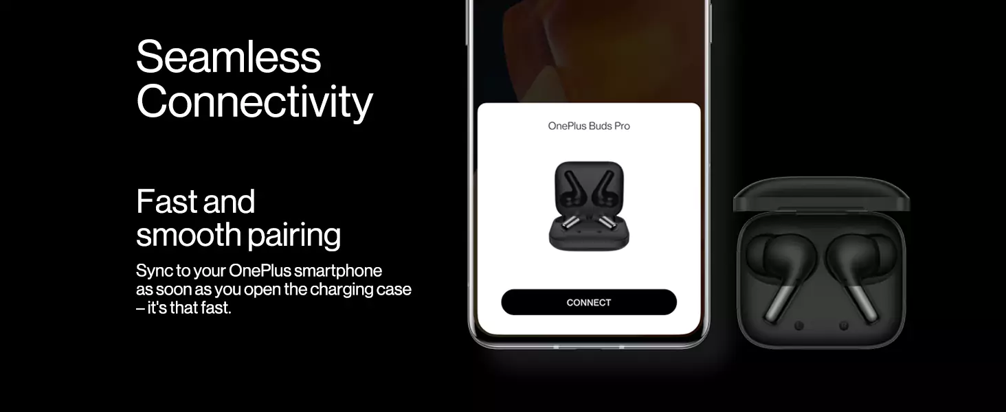 zopic OnePlus Buds Pro Earbuds Bluetooth Truly Wireless in Ear with mic, Smart Adaptive Noise Cancellation, 10 Minutes Warp Charge, Upto 38 Hours Battery, Zen Mode, Bluetooth 5.2v