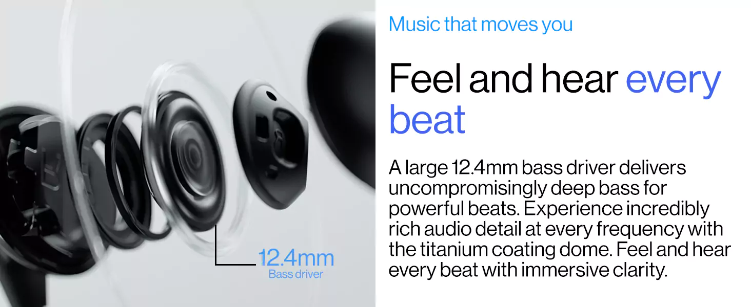 zopic OnePlus Bullets Z2 Neckband Bluetooth Wireless in Ear Earphones with Mic, Bombastic Bass - 12.4 Mm Drivers, 10 Mins Charge - 20 Hrs Music, 30 Hrs Battery Life