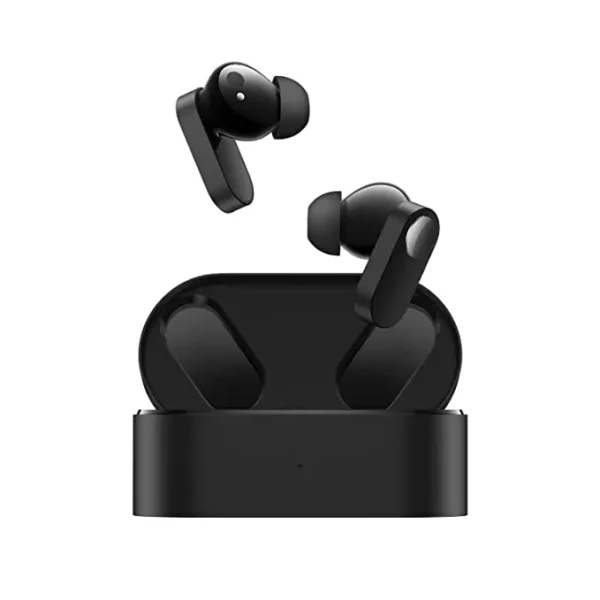 zopic OnePlus Nord Buds Earbuds black color True Wireless in Ear with Mic, 12.4mm Titanium Drivers, Playback:Up to 30hr case, 4-Mic Design + AI Noise Cancellation, IP55 Rating, Fast Charging
