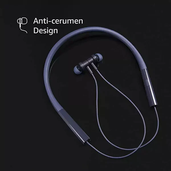 zopic MI Neckband Pro Bluetooth Wireless in Ear Earphones with Mic, with Dual Noise Cancellation, 10Mm Powerful Bass, Ipx5 Splash and Up to 20Hrs of Playback Time