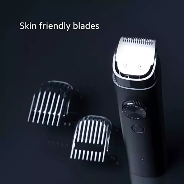 zopic Mi Beard Trimmer black color 90 mins runtime, for men, full body Waterproof IPX7, Fast Charging, 40 length settings, cordless+ corded dual use, charging indicator, Travel lock, Black Color