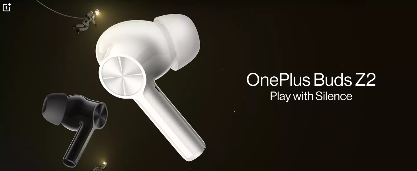 zopic OnePlus Buds Z2 Earbuds black color Bluetooth Truly Wireless in Ear with mic, Active Noise Cancellation, 10 Minutes Flash Charge & Upto 38 Hours Battery