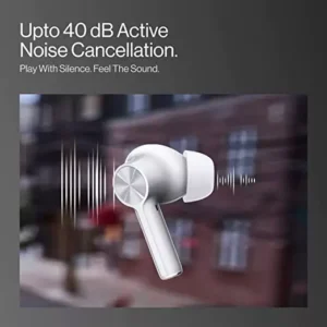 OnePlus Buds Z2 Earbuds Bluetooth Truly Wireless in Ear with mic, Active Noise Cancellation, 10 Minutes Flash Charge & Upto 38 Hours Battery