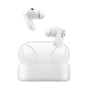 zopic OnePlus Nord Buds 2 Earbuds white color True Wireless in Ear with Mic, Upto 25dB ANC 12.4mm Dynamic Titanium Drivers, Playback:Upto 36hr case, 4-Mic Design, IP55 Rating, Fast Charging
