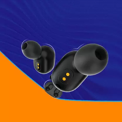 zopic Redmi Earbuds 2C Truly Wireless in black color Ear Earbuds with Mic, Bluetooth 5.0, Up to 12 Hours Playback, IPX4 Splash & Sweat Proof, Light Weight, Touch Control & Supports Voice Assistance