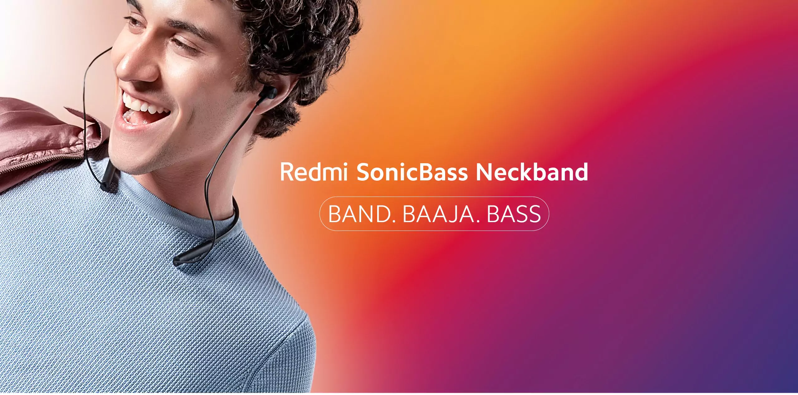 zopic Redmi SonicBass Neckband Wireless in Ear Earphones with Mic Noise Cancellation, IPX4 Splash & Sweat Proof, Multi-Point Dual Pairing, Light-Weight Neckband, Bluetooth 5.0 & Up to 12 hrs of Playback Time